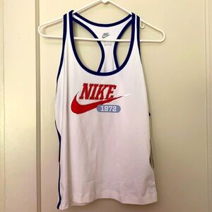 NWT Nike white tank top
 size: XL